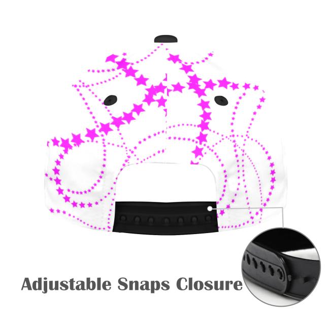 Preview: Cap Roxy – Baumwoll-Polyester-Mix, verstellbar, Unisex, One Size, bunt, Mischling, SOKA, Listenhund, Bullterrier, Bulli, Mini Bullterrier